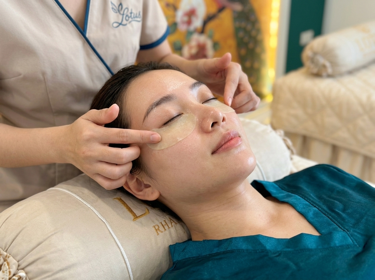 Dưỡng Sinh Thư Giãn Mắt - Sáng Ngời Ánh Mắt | CHĂM SÓC CHUYÊN SÂU & CHỮA LÀNH (60 Phút) | Lotus Spa