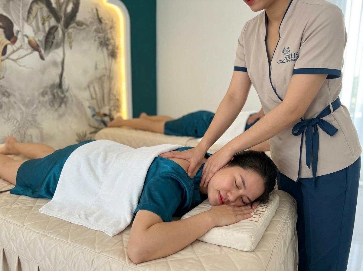 Massage Cổ Vai Gáy | Chăm sóc Body | Lotus Spa
